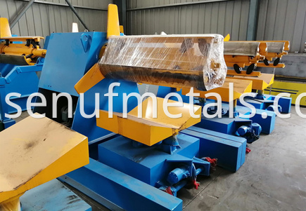 6 tons hydraulic decoiler